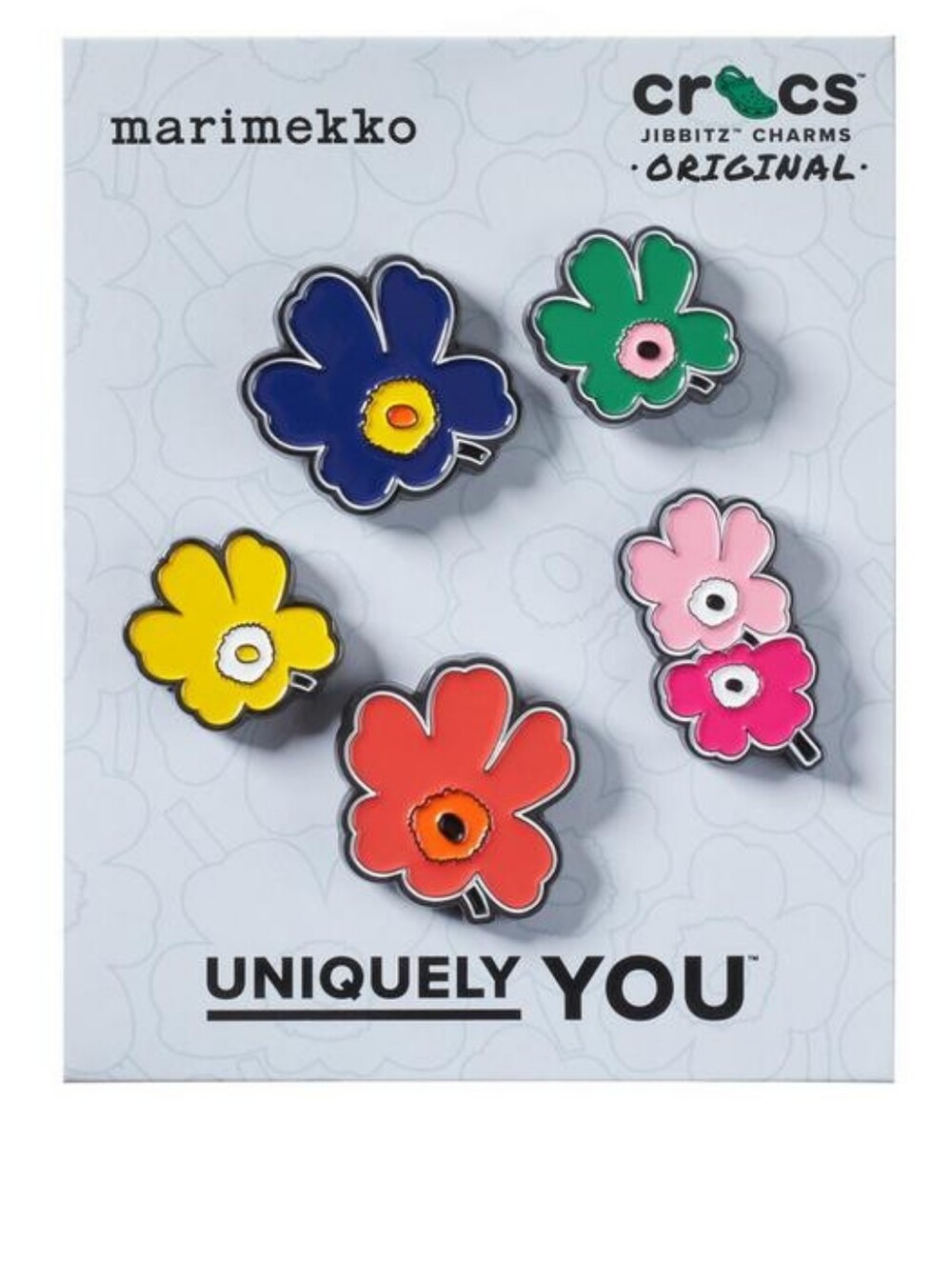 Crocs x Marimekko Metal Flower Jibbitz Charms